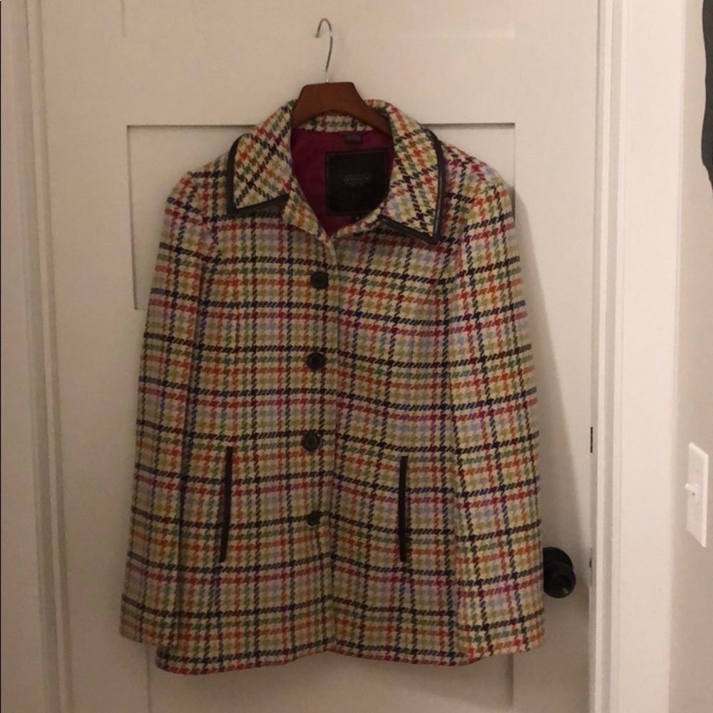 Coach wool jacket